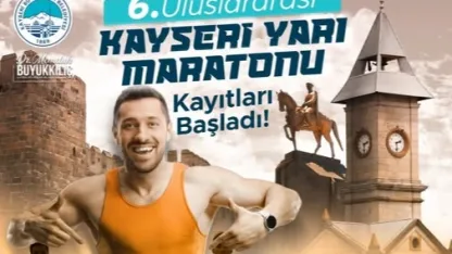 Uluslararası Kayseri Yarı Maratonu için geri sayım