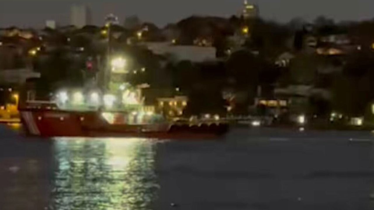 Yeniköy açıklarında karaya oturan “KAPPA” kurtarıldı