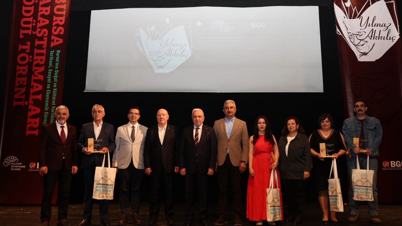 Yılmaz Akkılıç Bursa Araştırmaları Ödülü sahiplerini buldu