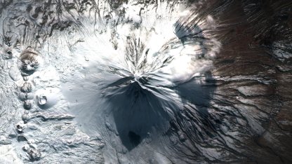 Zirveden uzaya... Ağrı Dağı’na gökyüzünden selam