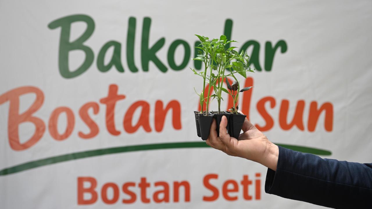 Konya'da balkonlar Bostan olacak