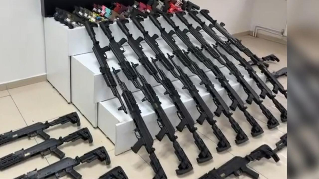 Konya'da dev silah operasyonu 11 gözaltı