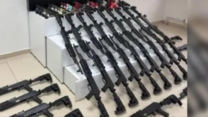 Konya'da dev silah operasyonu 11 gözaltı