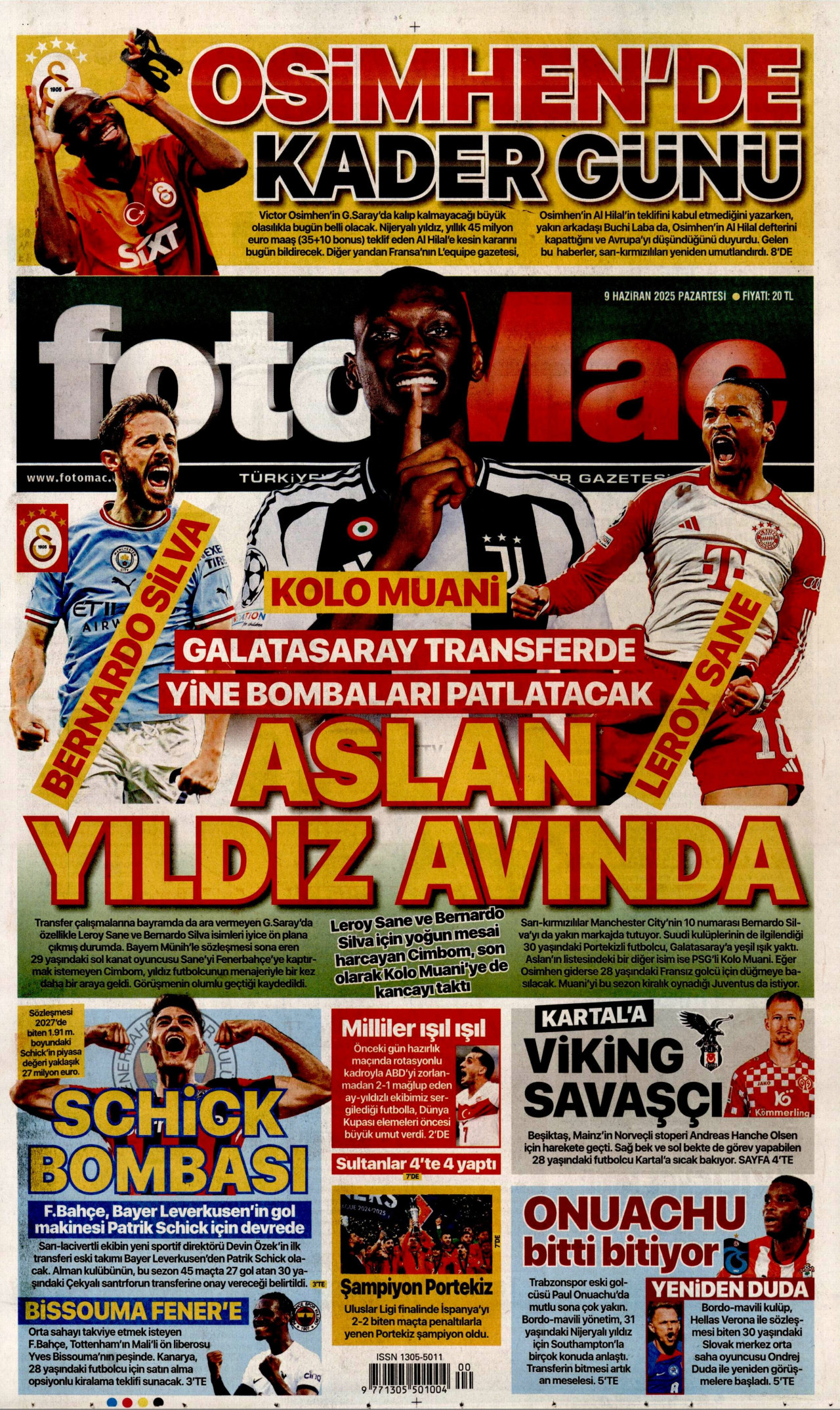 FOTOMAÇ Gazete Manşeti