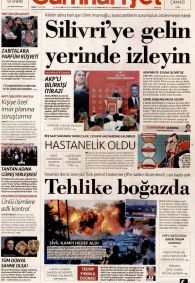 Cumhuriyet Gazetesi Gazete Manşeti