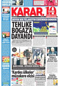 Karar Gazetesi Gazete Manşeti